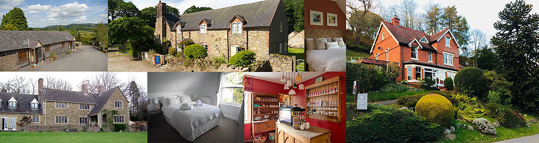 Many excellent places to stay in and around Acton Scott
