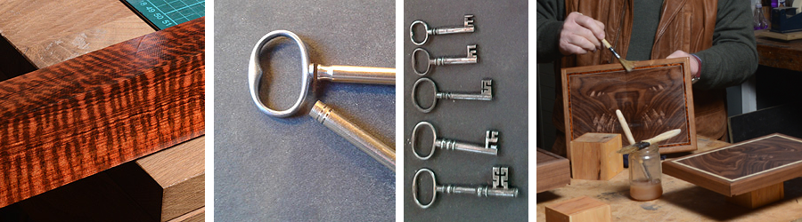 snakewood, smartLock key, old keys, applying oil